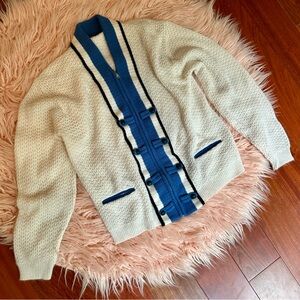 Vintage Orlon By Rugby Ktg Mills Zip Up Sweater